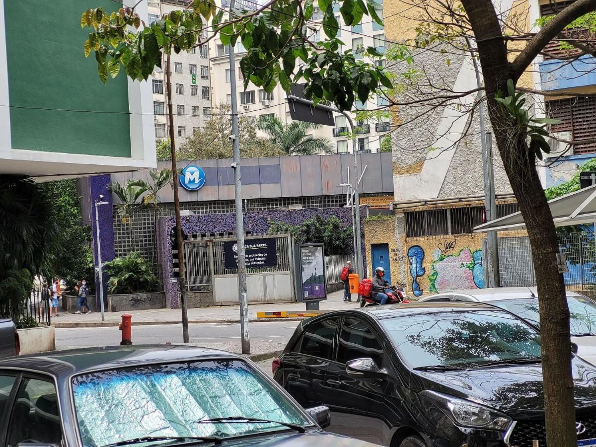 Voyagevip - Copacabana 03 Quartos Proximo Ao Metro Rio de Janeiro Exteriör bild